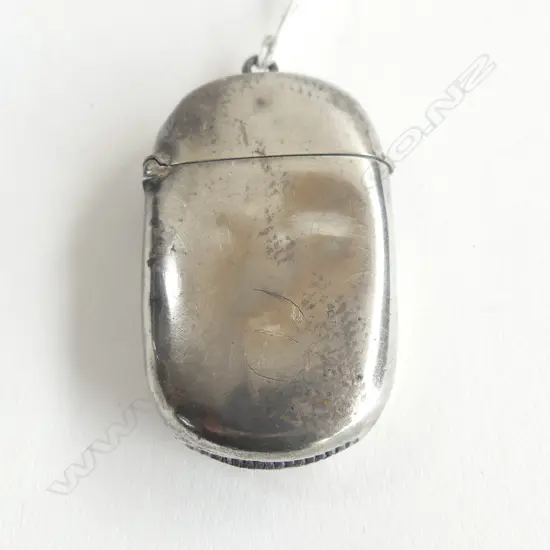 Birmingham 1901 SILVER VESTA suspension loop to top