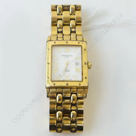 GENTS RAYMOND WEIL GENEVE TANGO SWISS WRISTWATCH