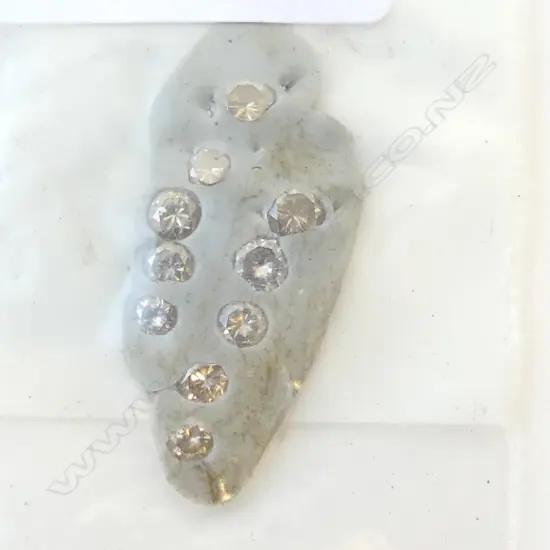 10 x 0.05 MODERN BRILLIANT CUT DIAMONDS