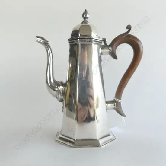 S/SILVER CHOCLATE POT H200  469GRMS