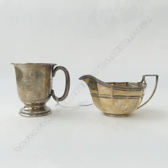 STG SILVER CUP & JUG 130gms