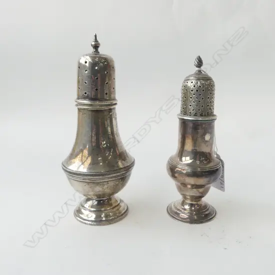 2 STG SILVER SUGAR SIFTERS 200gms