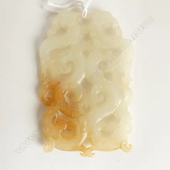 ORIENTAL STONE CARVING 75x50mm