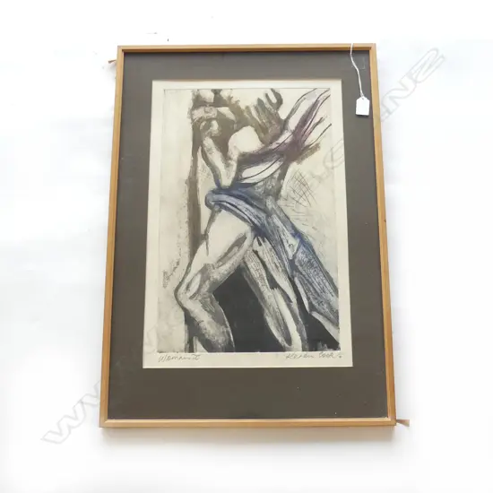 KEREN COOK 'WOMAN I' SCREEN PRINT 1/4 535x360mm