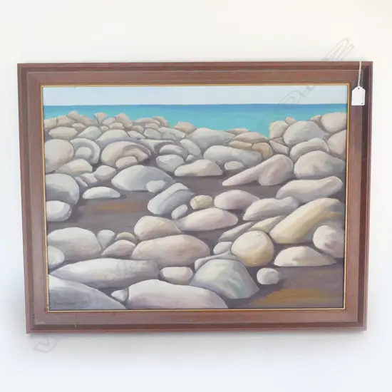 OIL ON CANVAS, DIANA L STEWART 445mmx595mm