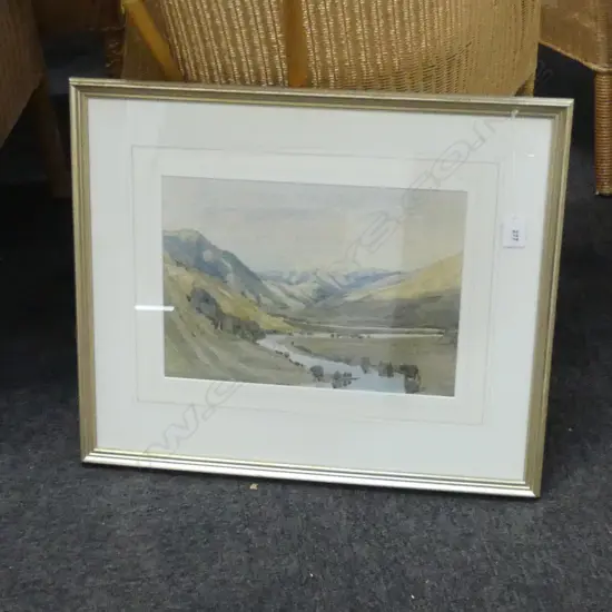 ESMOND ATKINSON 'BEALEY VALLEY' WC c.1930 240x340mm