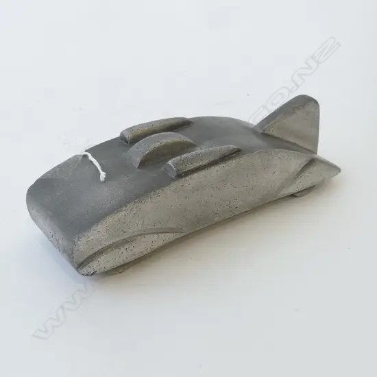 CAST SILVER (aluminium) METAL CAR L.205mm