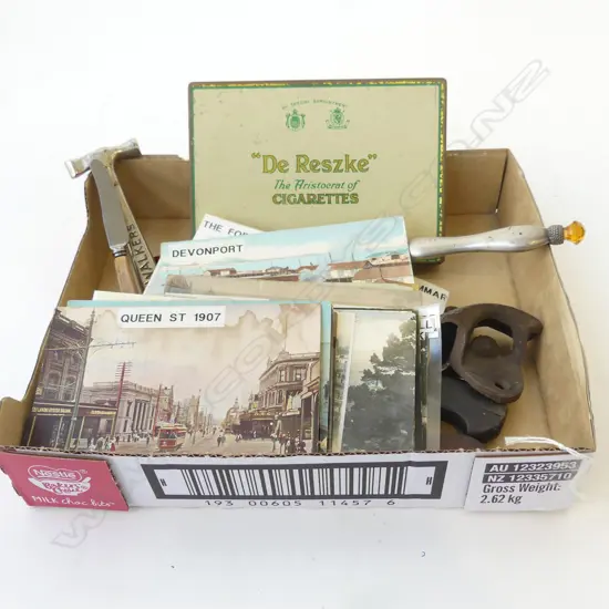 EARLY AUCKLAND POST CARDS + ASST. ITEMS