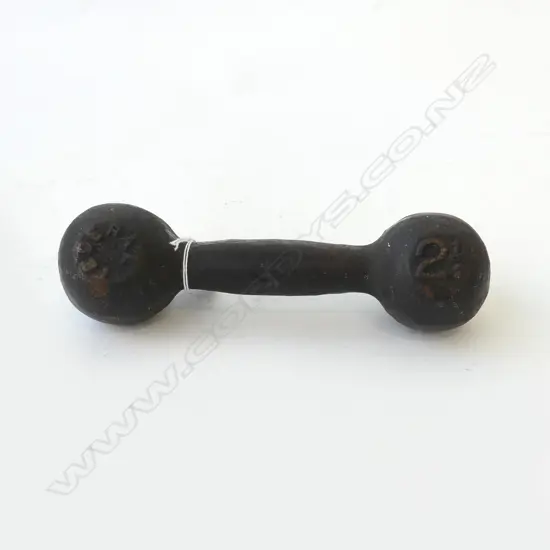 ANTIQUE PR FEDERAL 2.5 LB DUMBBELL L.230mm