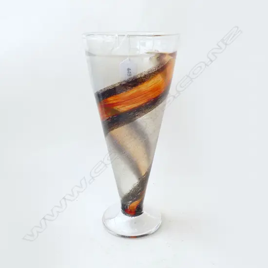 KOSTA BODA SIGNED VASE H.345mm