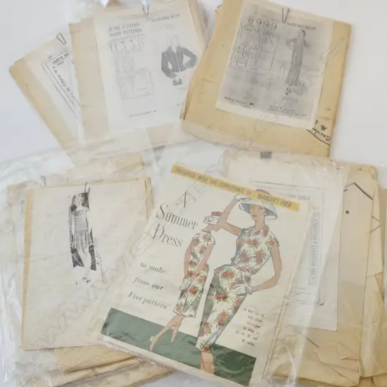 VINTAGE SEWING PATTERNS