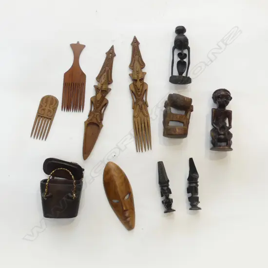SMALL BOX ETHNIC WOOD CARVINGS