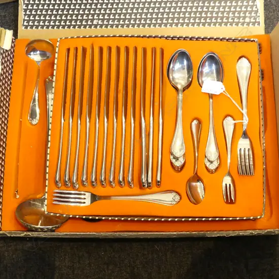 BOXED RETRO AMEFA CUTLERY SET