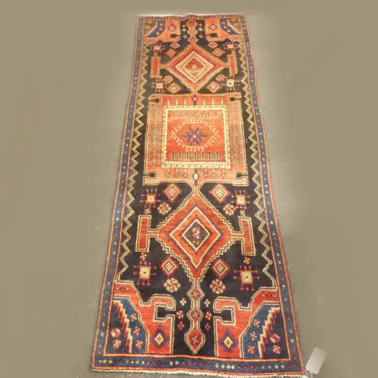 VINTAGE PERSIAN  RUNNER, 890 x 2680mm, some faults