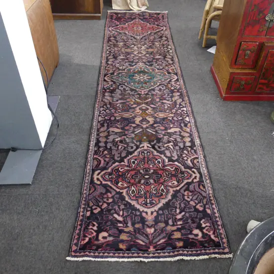 VINTAGE PERSIAN LILIHAN RUNNER, 800 x 3300mm, some faults