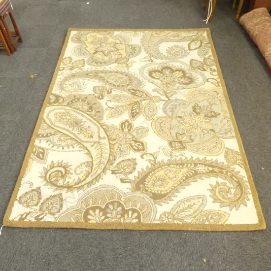 LG MACHINED RUG, PAISLEY DESIGN 2300x1600mm