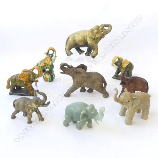 9 ASST. ELEPHANTS H.150mm