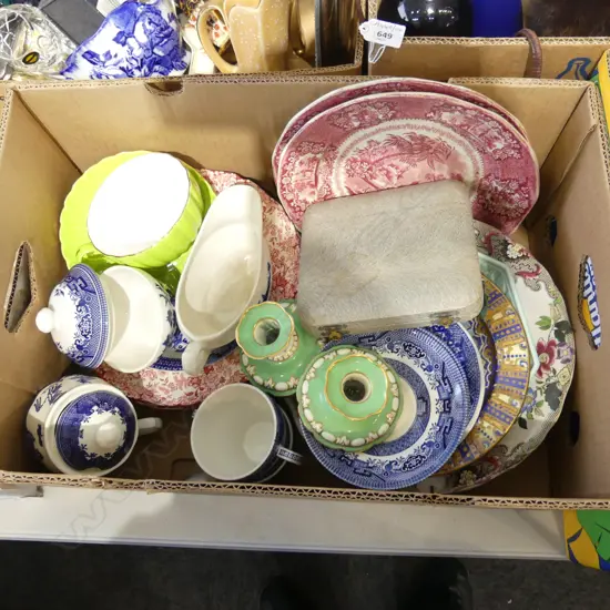 ASST. PLATES & CUPS ETC