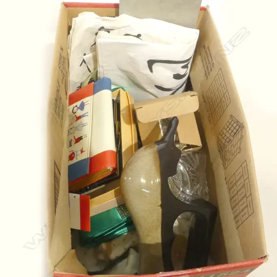 WALLETS, MAH JONG TILES, CERAMIC BULL ETC (please note no longer with kauri gum kiwi removed Friday 2PM)