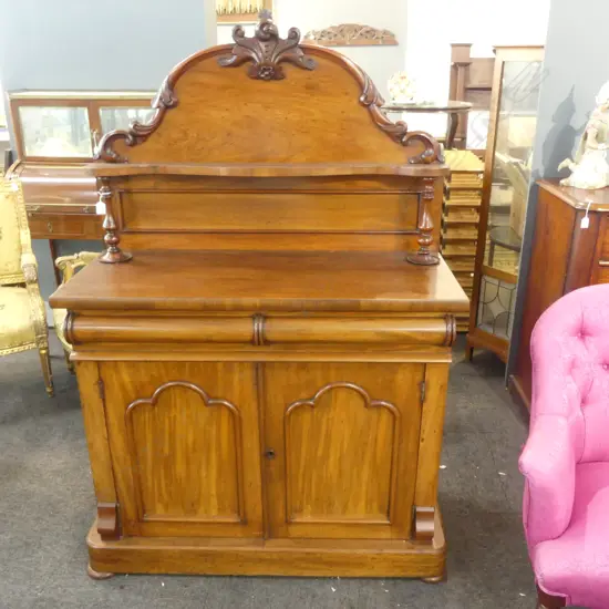 VICTORIAN MAHOGANY CHIFFONIER 1100x480x1620mm