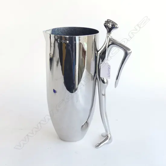 CARROL BOYES, WATER JUG w. MAN HANDLE H.280mm