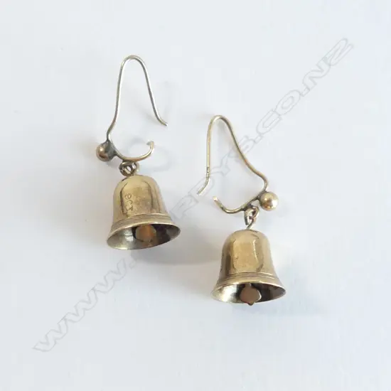 PR 9CT 'BELL' EARRINGS 1.9gms
