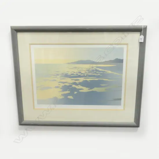 LAURIE LEITCH 'TIDAL PATTERNS' SCREENPRINT 41/50 380x540mm