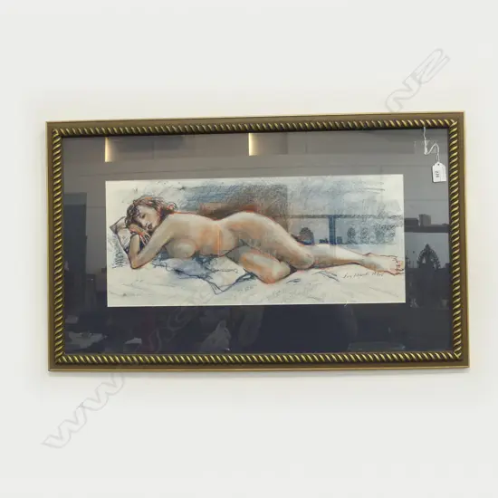 JAN ALLDRITT-MILLER, PASTEL NUDE, 240x560mm