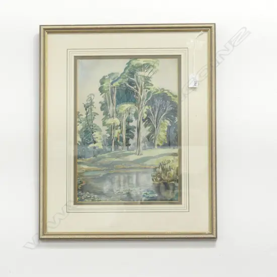 M. HOVELL, TREES, WC 1948 365x260mm