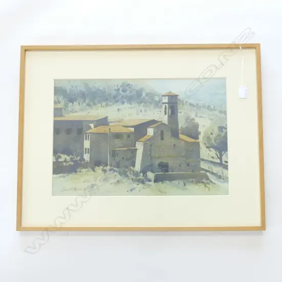 BEN WOOLLCOMBE, 'SETTINGIANO TUSCANY' WC '86 340x505mm