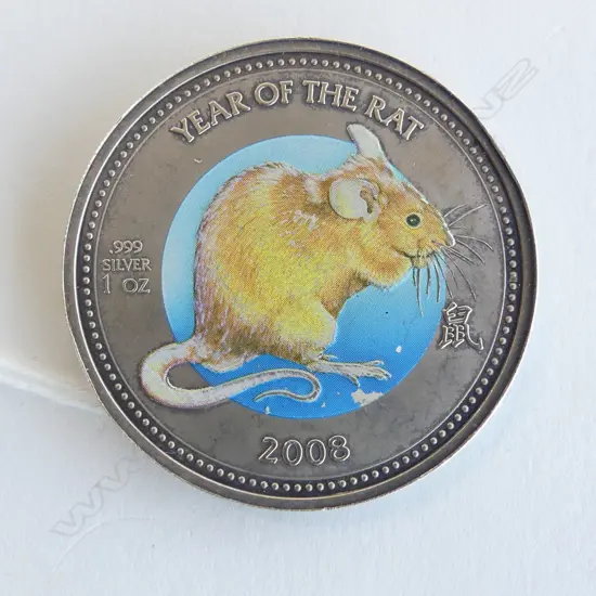 NZ MINT .999 SILVER COIN 31gms