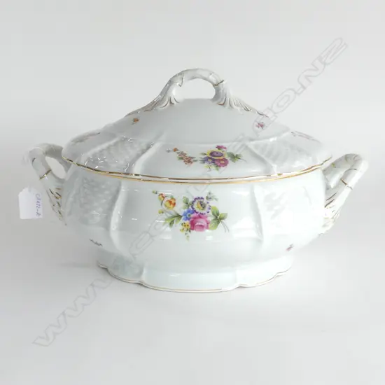 LARGE ROSENTHAL LIDDED TUREEN, L.350MM