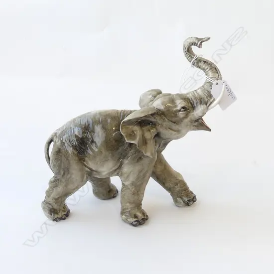CAPIDEMONTE MODEL ELEPHANT RAISED TRUNK H240MM