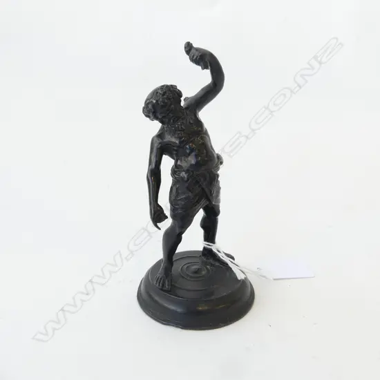 BRONZE FIGURE OF BACCHUS H.140mm