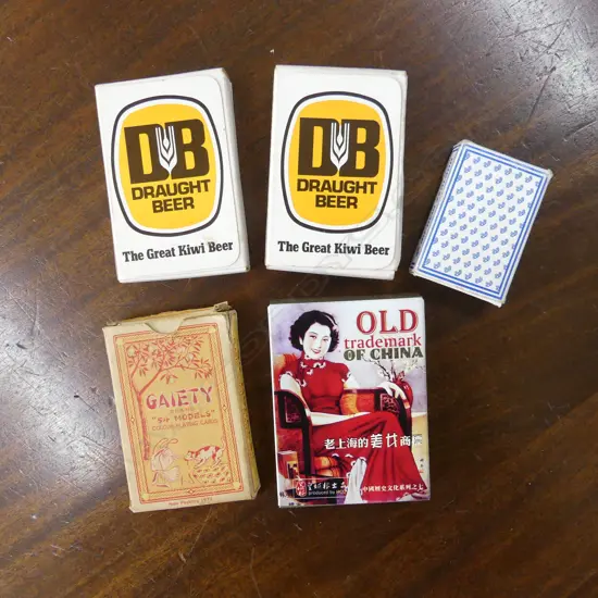 5 SETS PLAYING CARDS