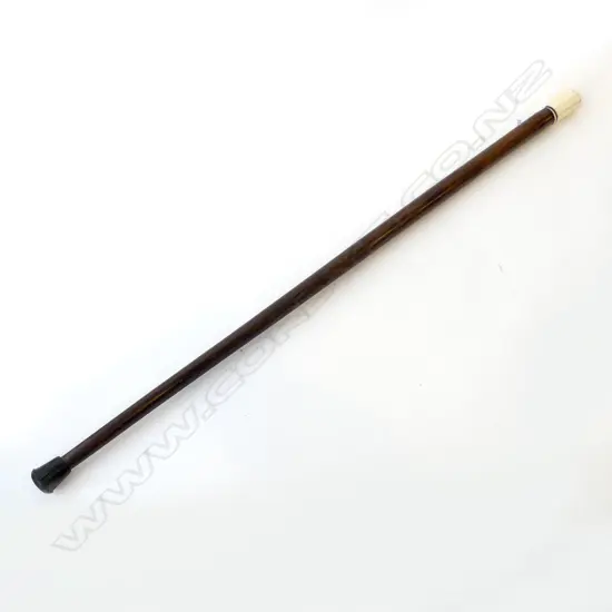 IVORY CAPPED CANE L.935mm