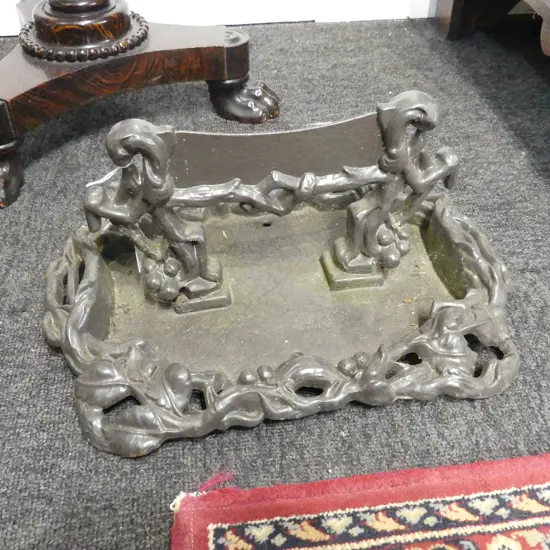 CAST IRON BOOT SCRAPER 360x280x160mm