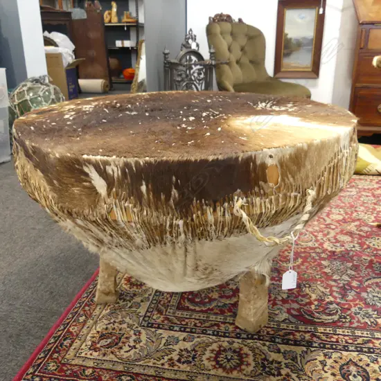 LG COW HIDE DRUM H.500mm, 755mm dia