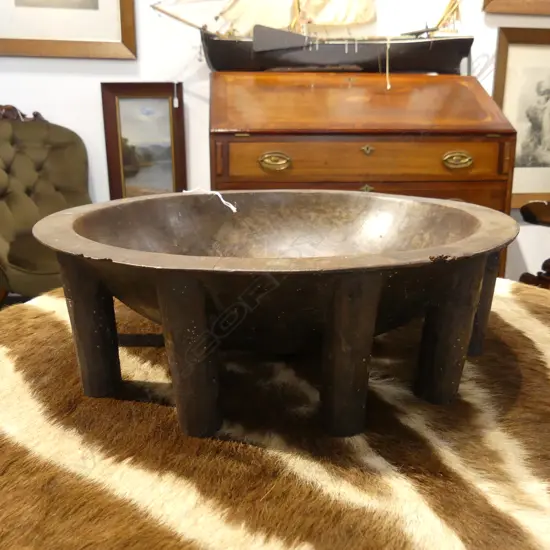 WOODEN KAVA BOWL 365mm dia