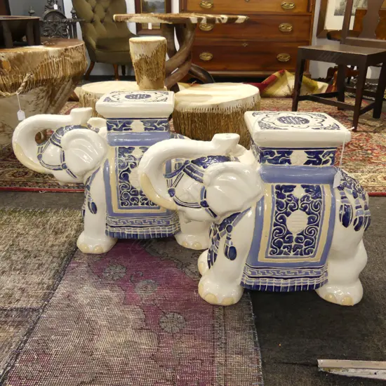 PR ELEPHANT STOOLS H.425mm