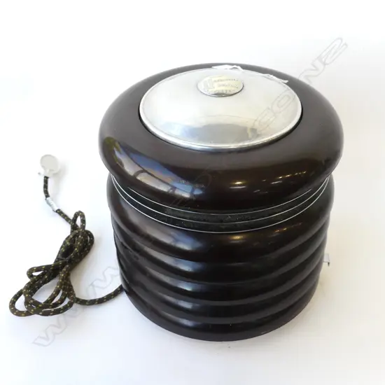 VINTAGE 'ULTIMATE GLO WARM' HEATER 330mm dia, WORKING