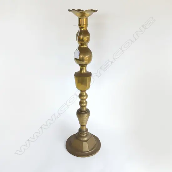 BRASS PLINTH/CANDLESTICK H.660mm
