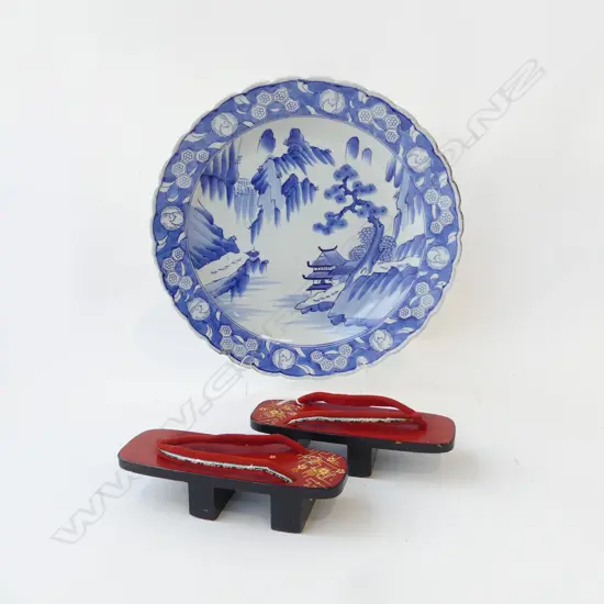 JAPANESE B/W CHARGER 410mm dia + PR SANDALS