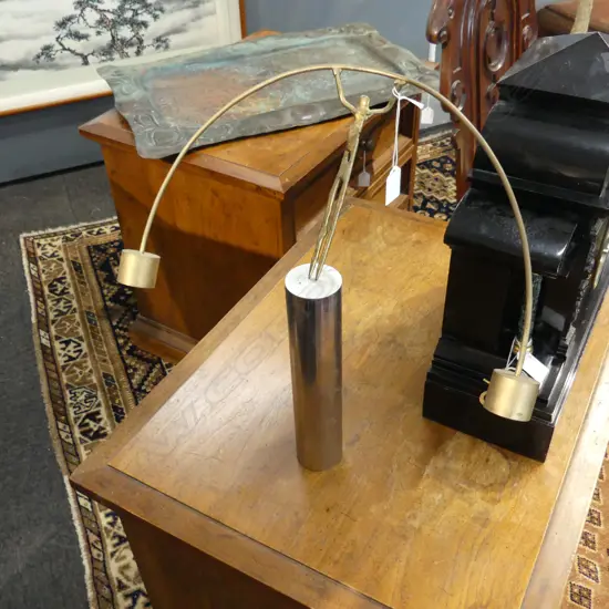 METAL BALANCING SCULPTURE H.430mm