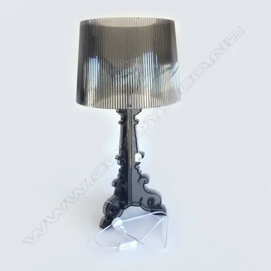 KARTELL? BLACK ACRYLIC TABLE LAMP H.720mm