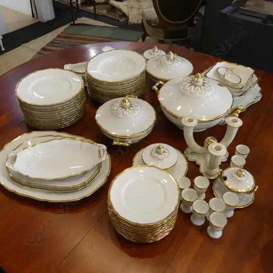 LG HUTSCHENREUTHER 'MADELEINE' DINNER SET  SOME FAULTS