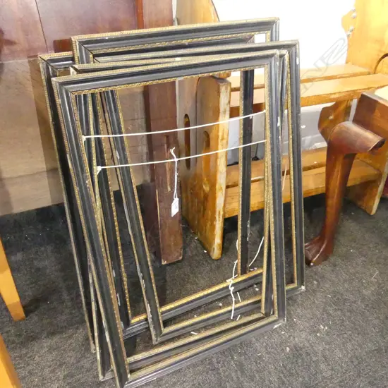 5 ANTIQUE PICTURE FRAMES 560x370mm overall size