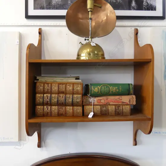 WOODEN WALL SHELVES 690x300x850mm