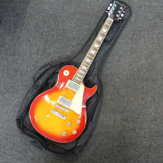 VINTAGE MIRAGE ELECTRIC GUITAR w. SOFT CASE