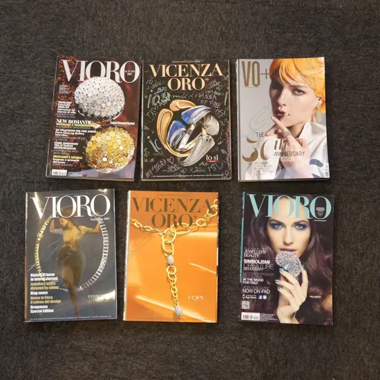 JEWELLERY DESIGNER MAGAZINES "VICENZAORO" (6)